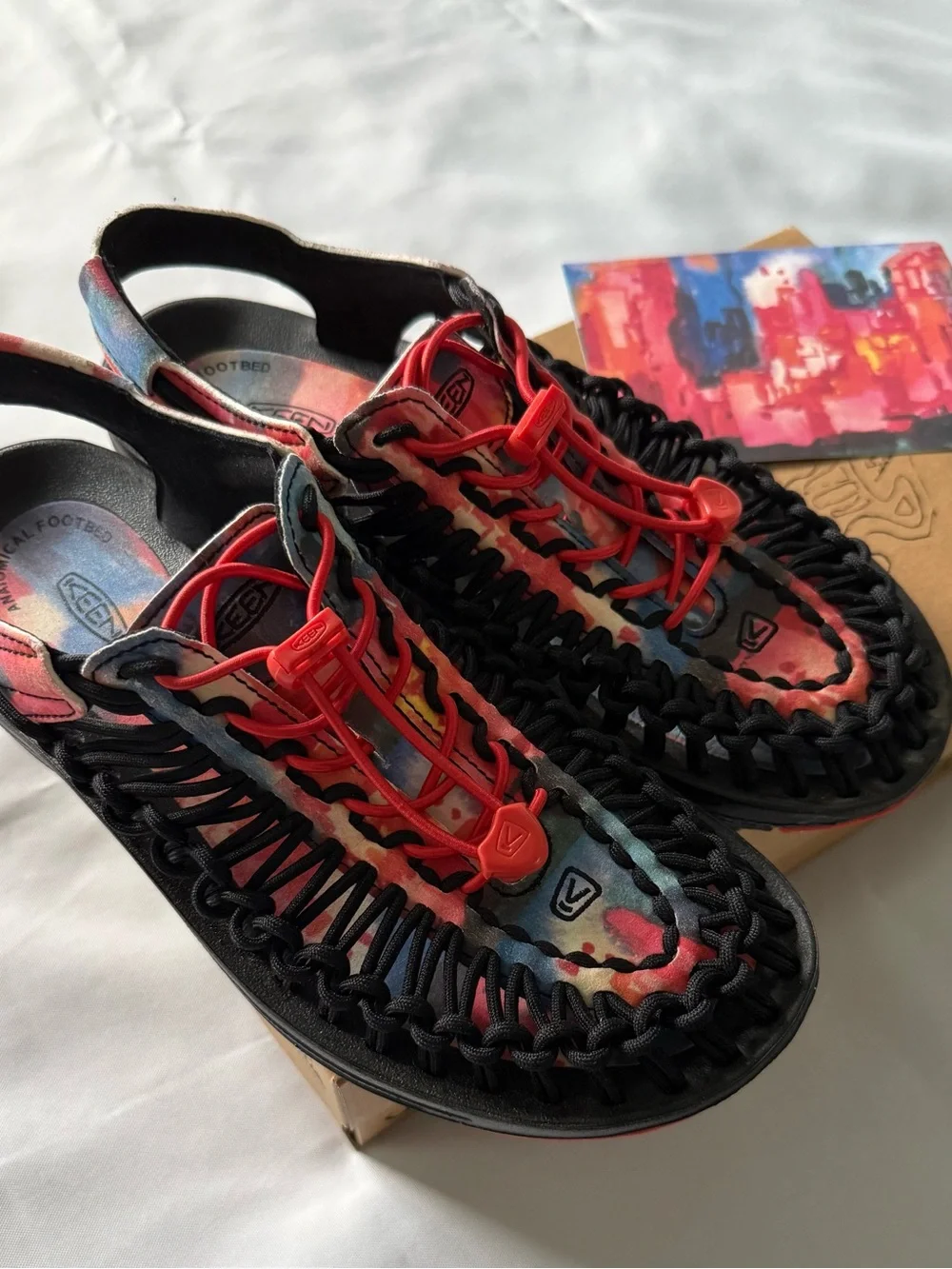 Keen Women’s “Jerry Garcia New York At Night” Sandals - Size 9